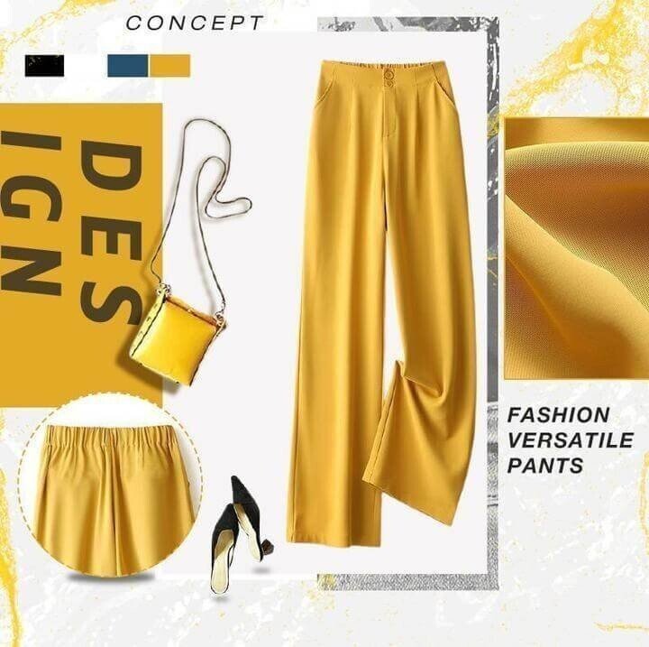 Macymars™ Women's Casual Full Length Loose Pants