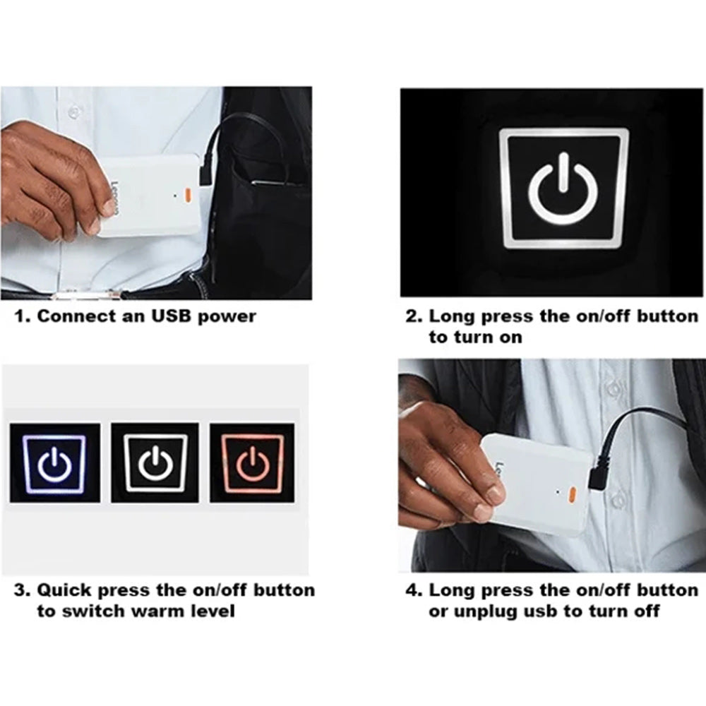 Macymars™ Unisex Lightweight Heated Vest