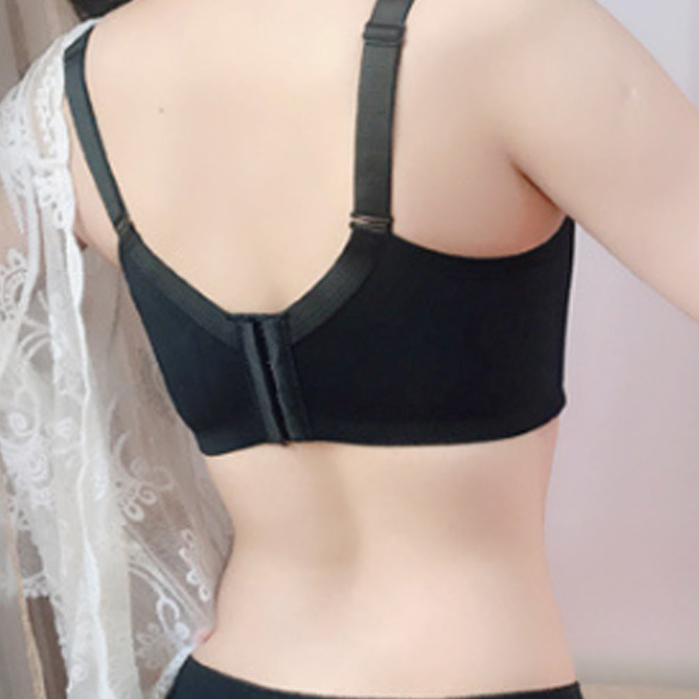 Macymars™ Striped Mesh Crossover Seamless Bra