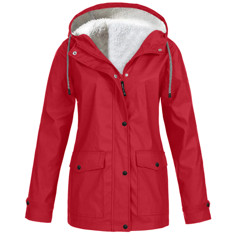 Macymars™ Women's Hooded Padded Windbreaker Jacket