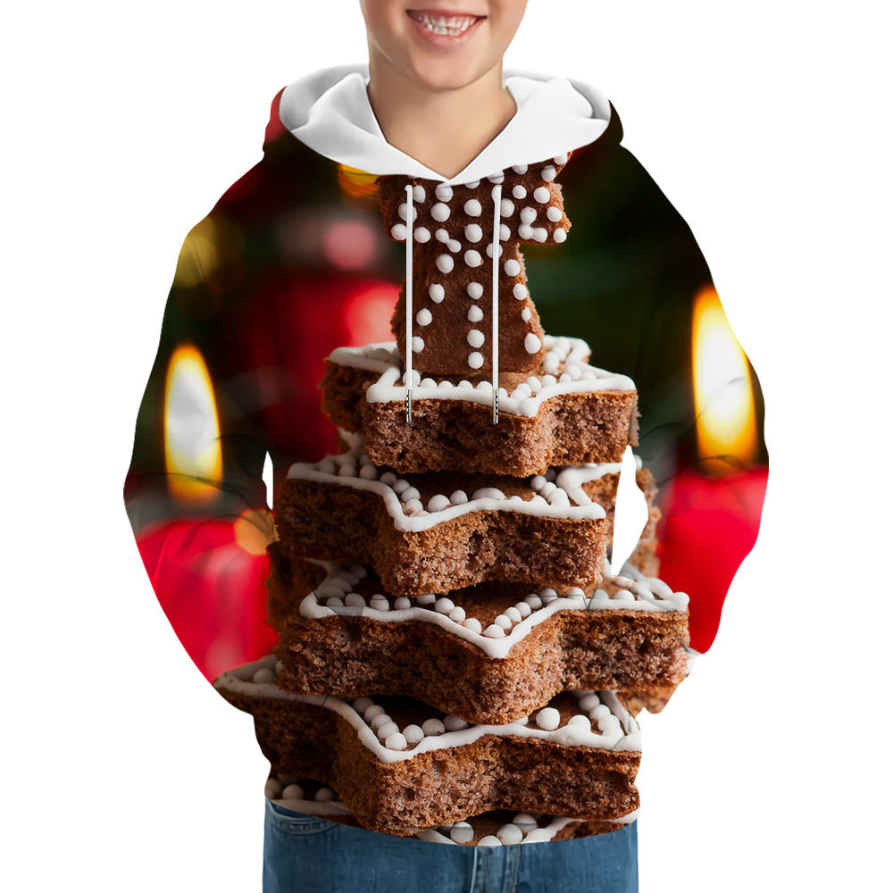 Macymars™ Christmas 3D print hooded sweatshirt