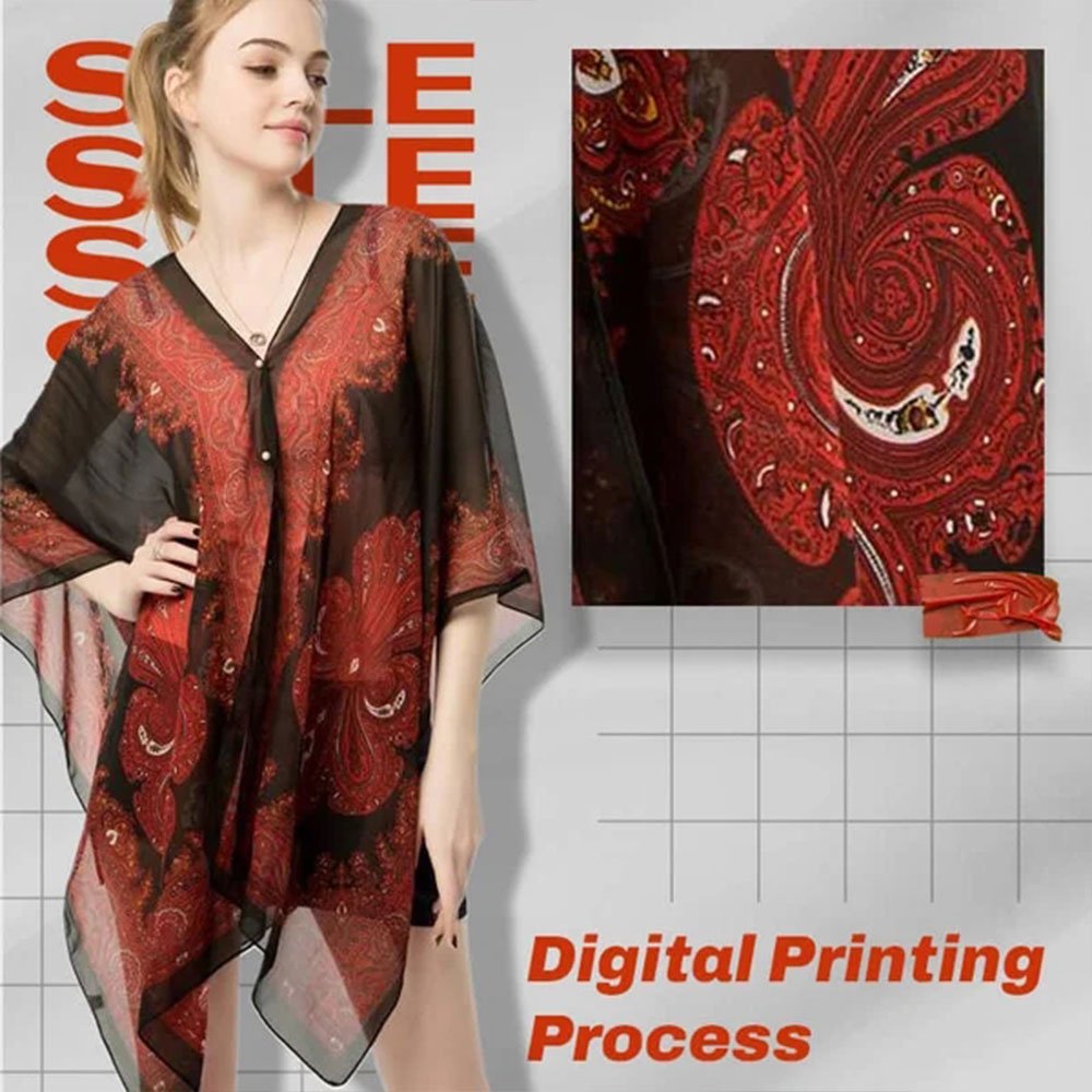 Macymars™ Versatile Sun Protection Chiffon Shawl