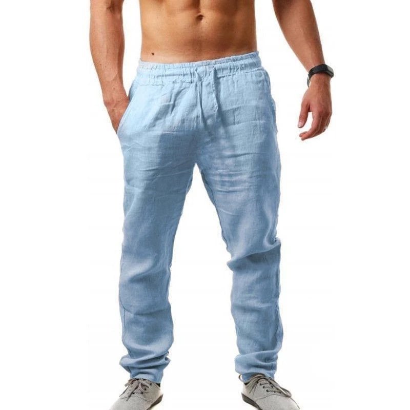 Macymars™ Men's Casual Drawstring Loose Cotton Linen Pants