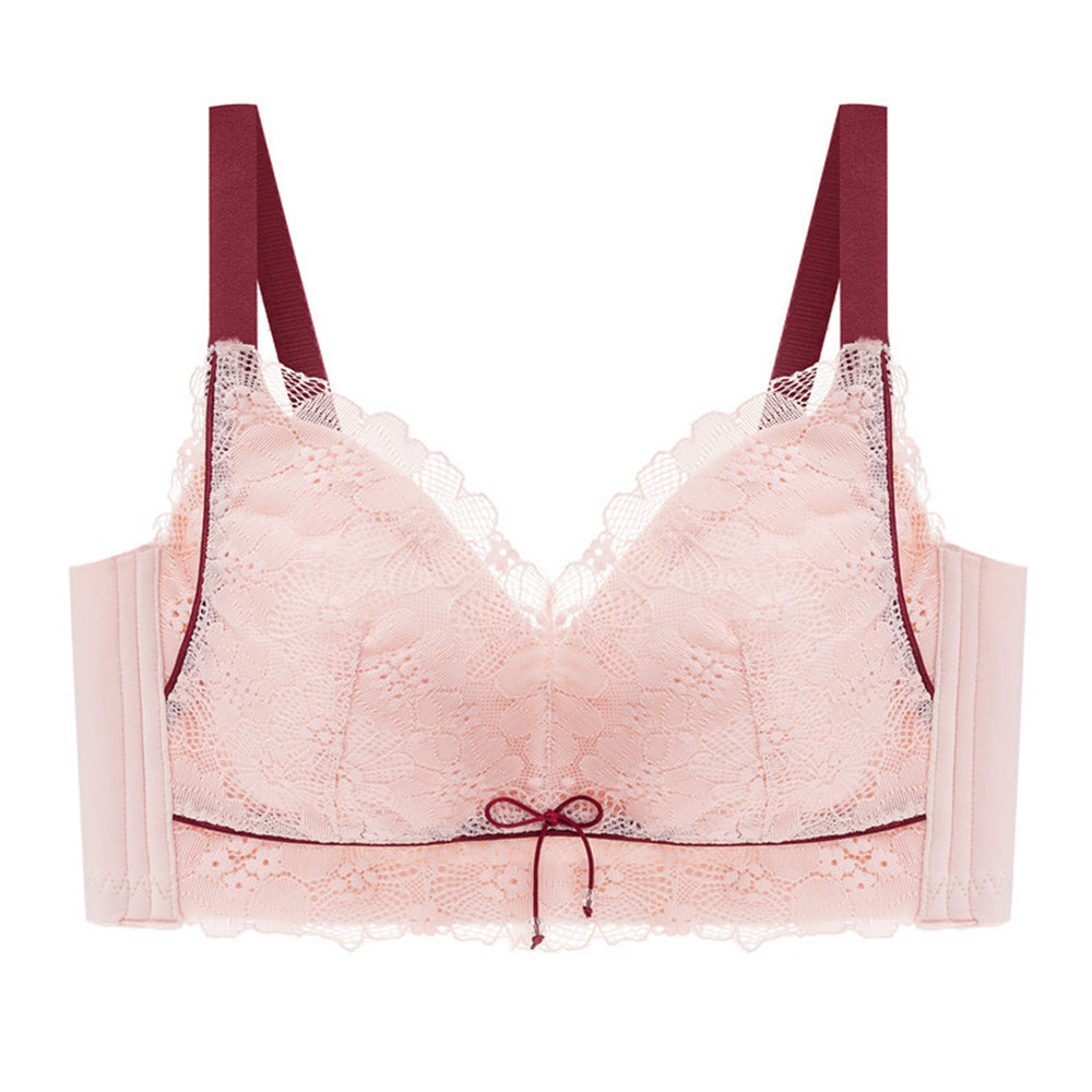 Macymars™ Women's Plus Size Lace Bow Push Up Bra