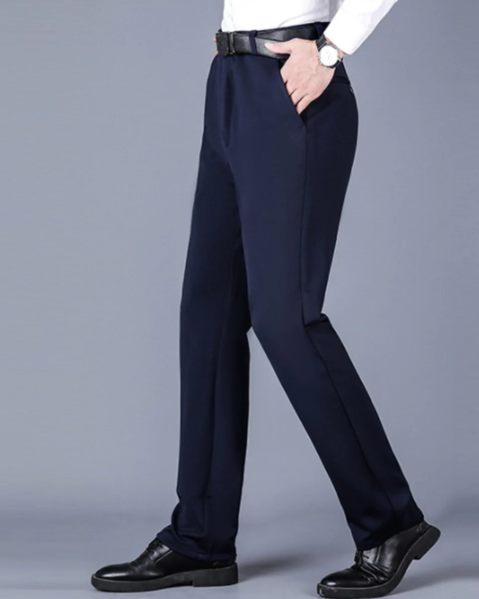 Macymars™ Men's High Stretch Anti-Wrinkle Classic Trousers