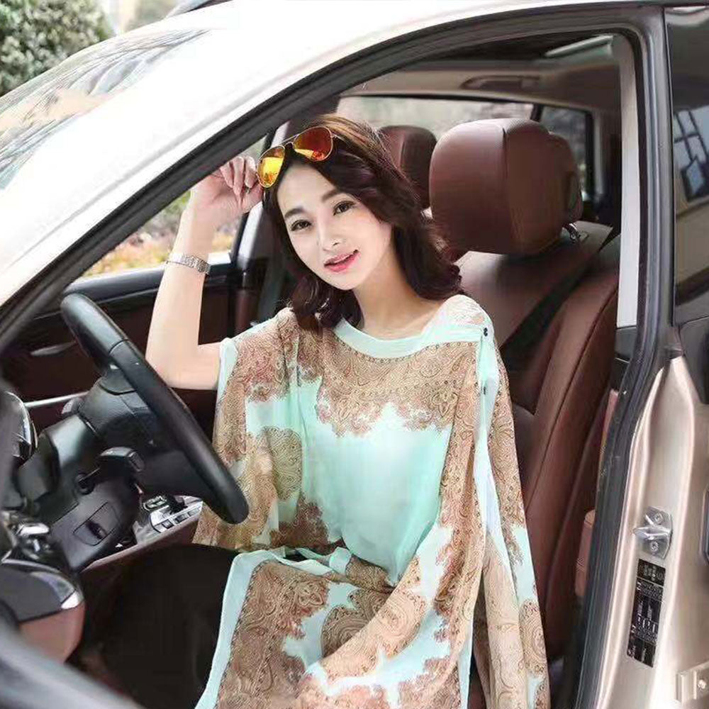 Macymars™ Versatile Sun Protection Chiffon Shawl