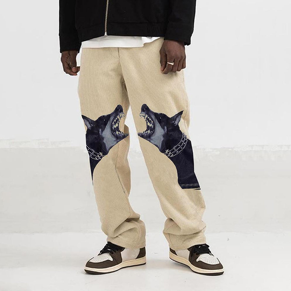 Macymars™ Men's Casual Dog Print Loose Pants
