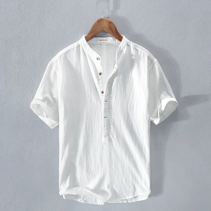 Macymars™ Provence Linen Cotton Shirt