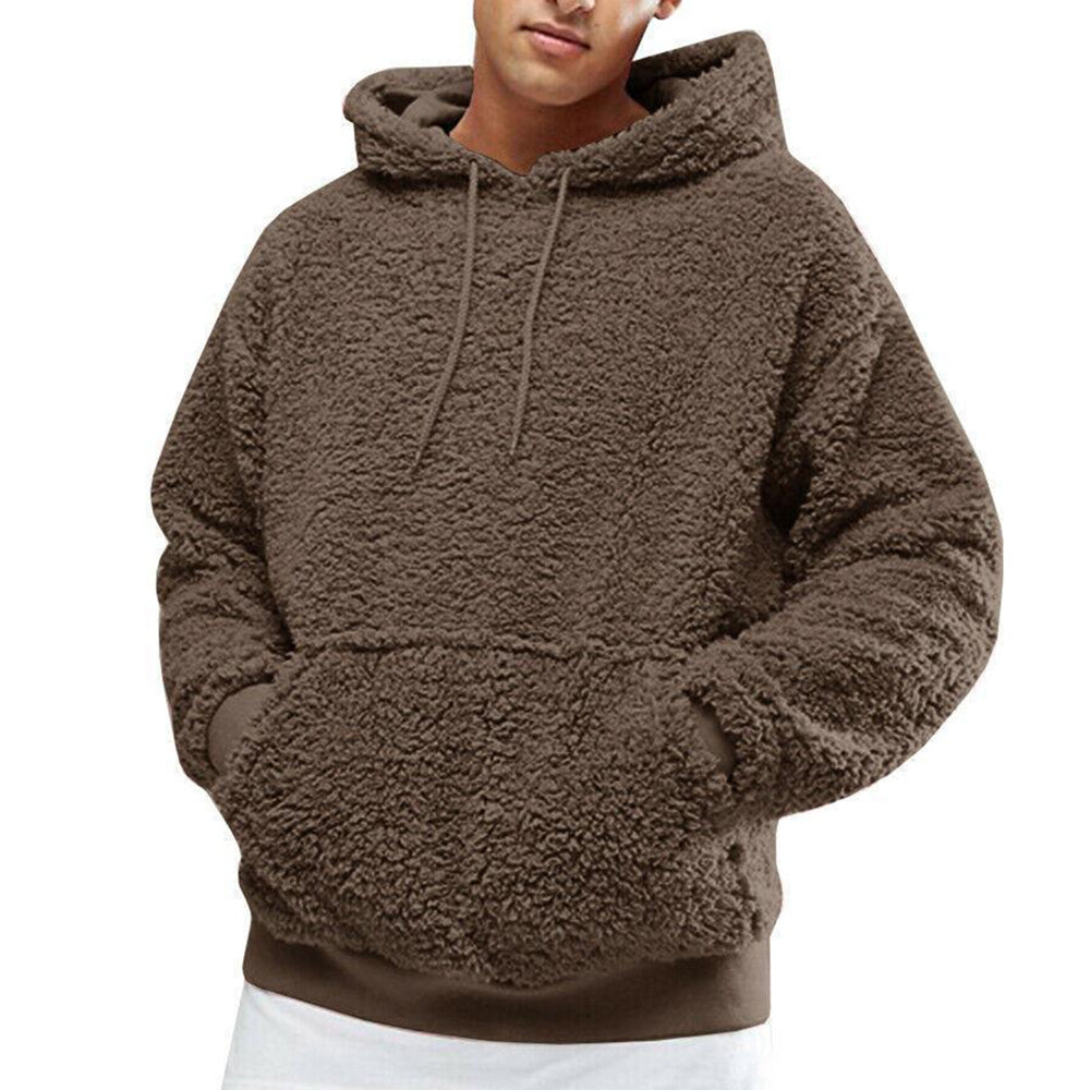 Macymars™ Men's Autumn and Winter Plush Hooded Sweater