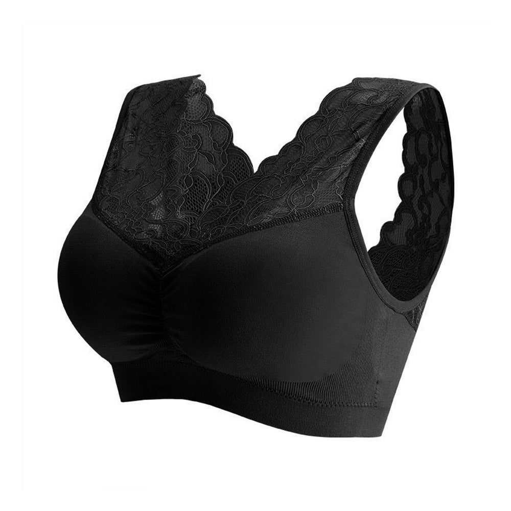 Macymars™ Lace Plus Size Unwired Tank Top Bra