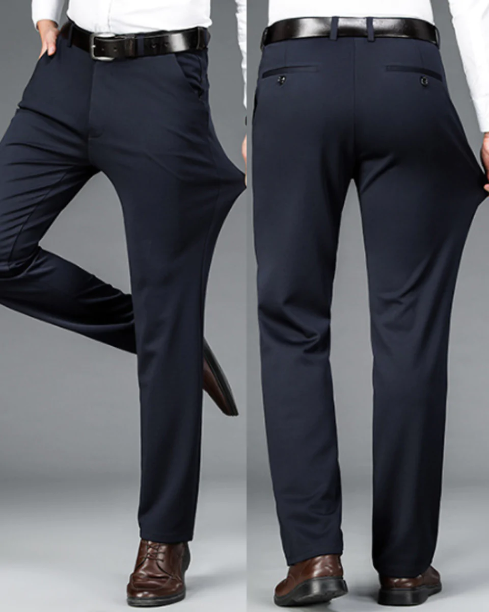 Macymars™ Men's High Stretch Anti-Wrinkle Classic Trousers