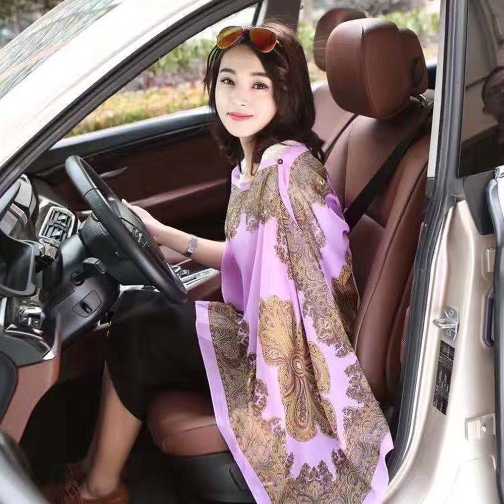 Macymars™ Versatile Sun Protection Chiffon Shawl