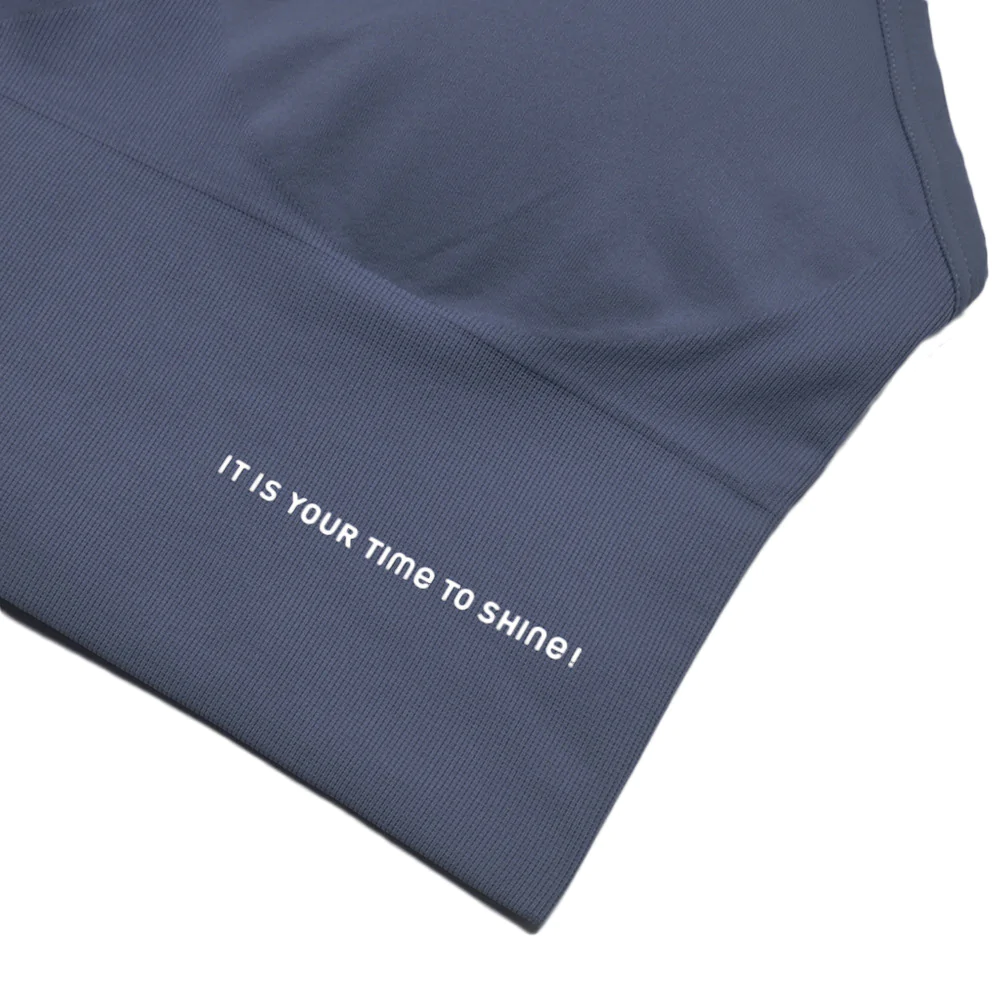 Macymars™ V-neck X-back 4-breasted Sports Bra