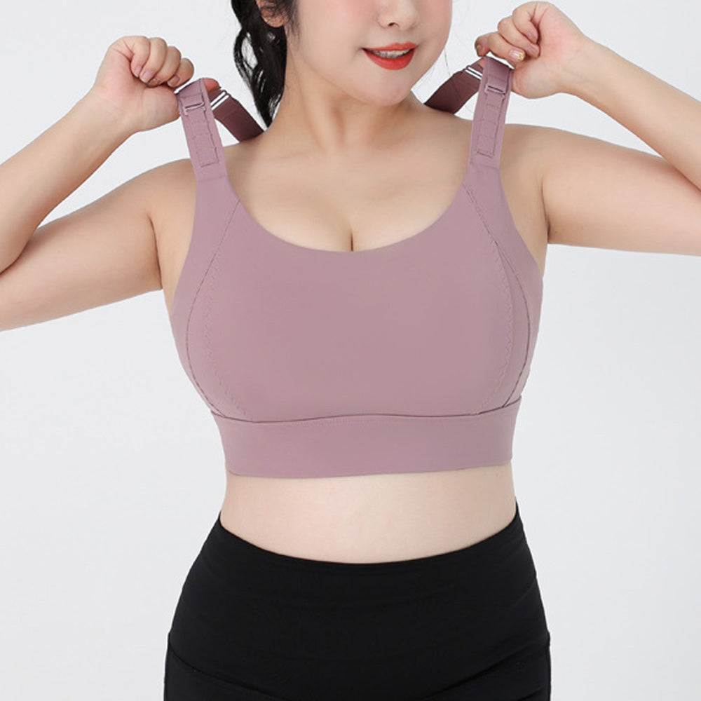 Macymars™ Adjustable Shoulder Straps Shockproof Sports Bra