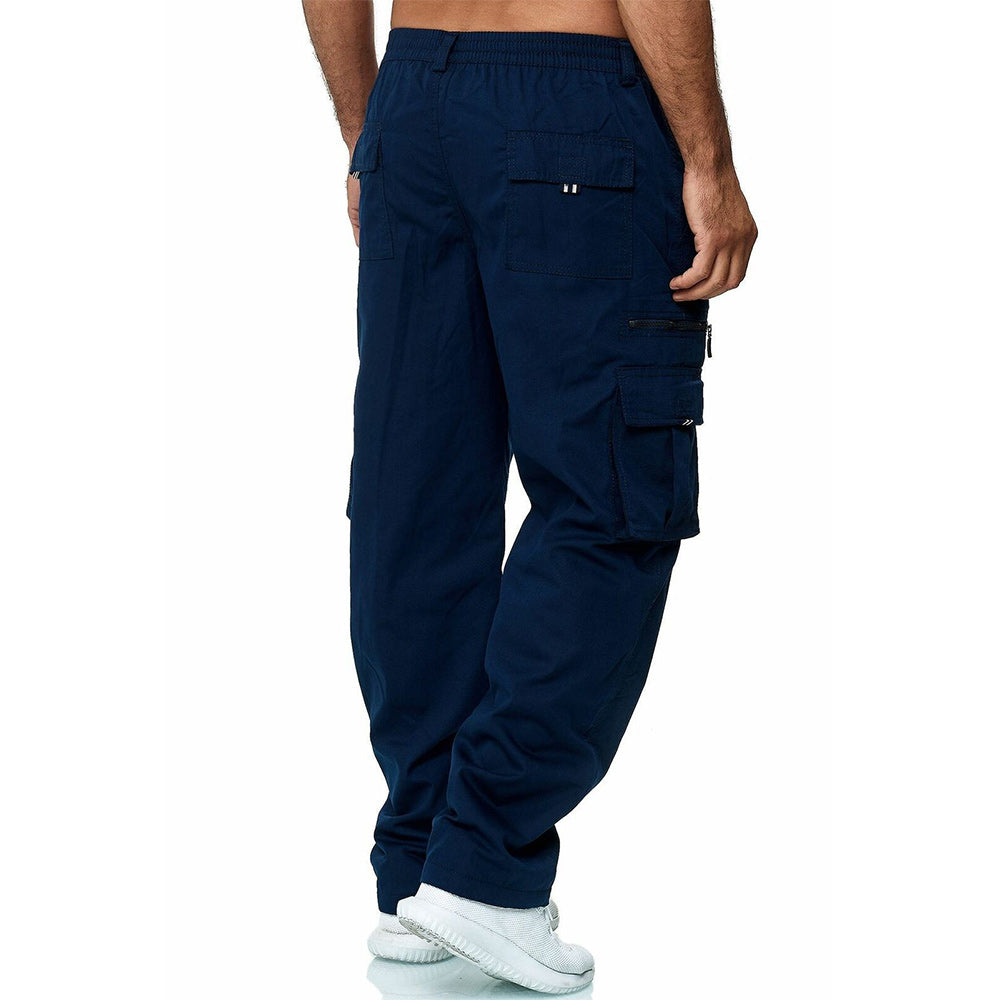 Macymars™ Men's Casual Multi Pocket Loose Straight Cargo Pants