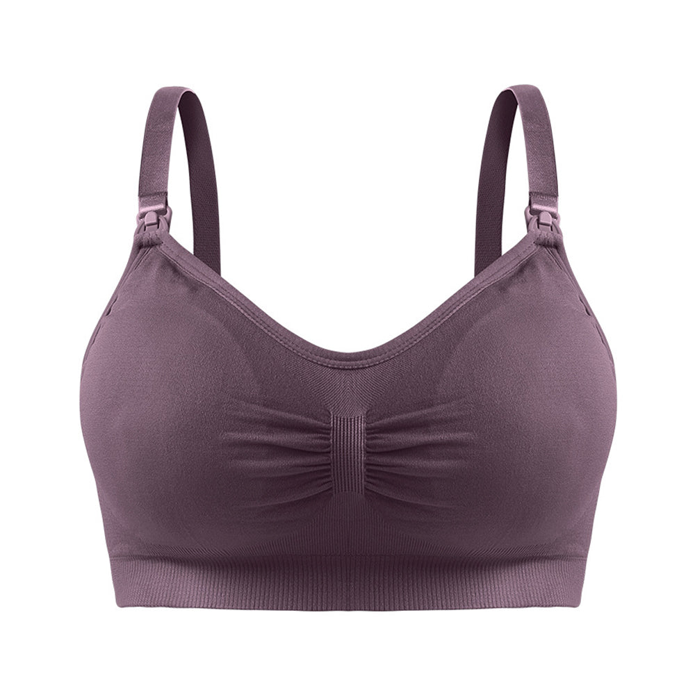 Macymars™ Wireless Front Buckle Seamless Large Size Bra