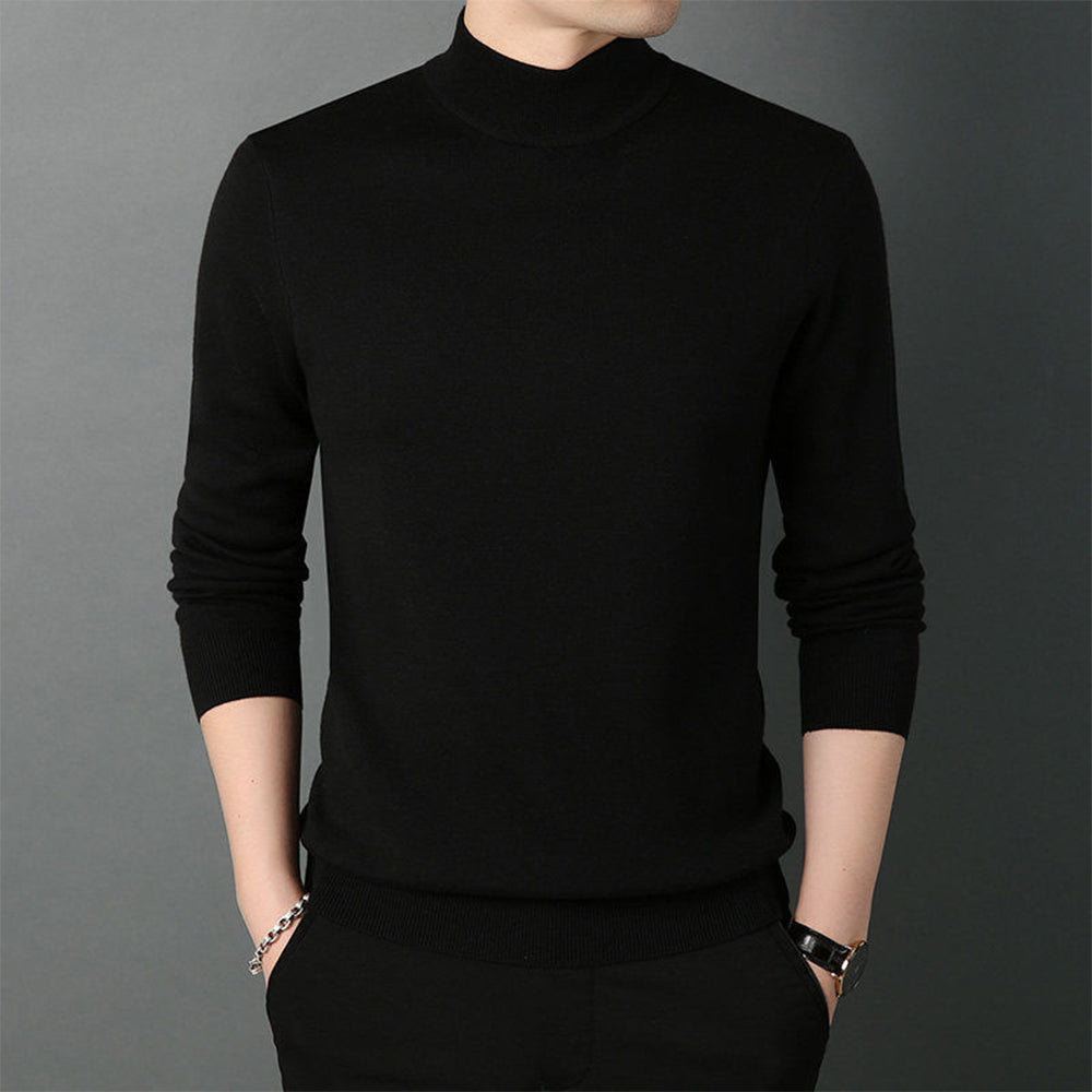 Macymars™ Men's Half Turtleneck Sweater