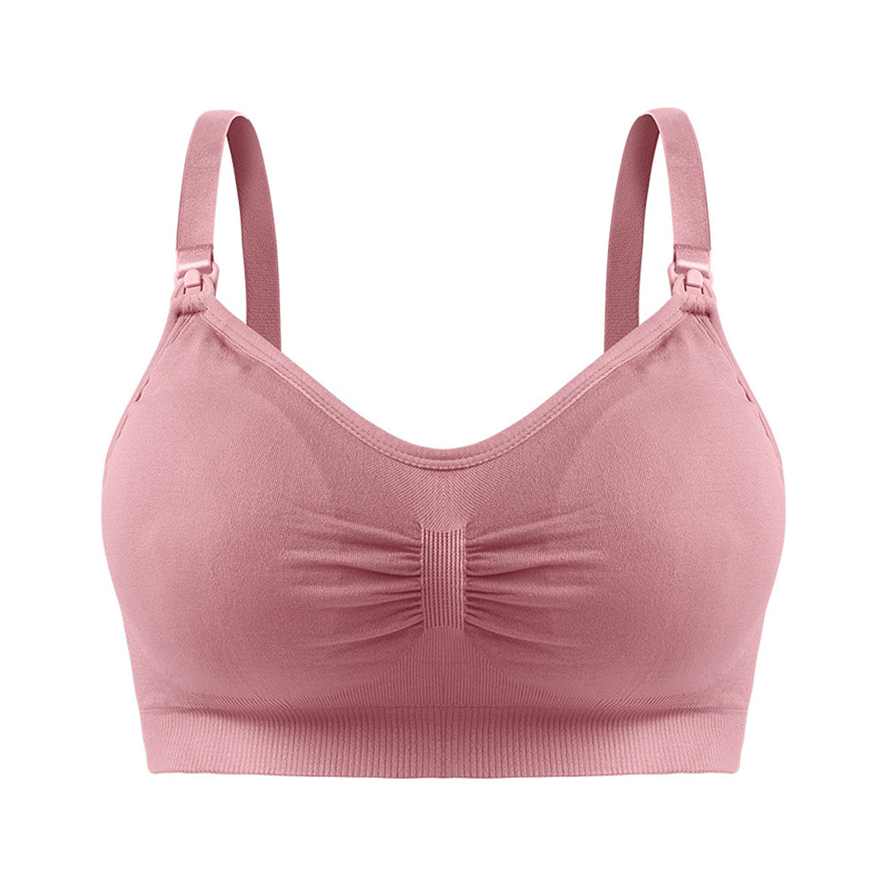 Macymars™ Wireless Front Buckle Seamless Large Size Bra