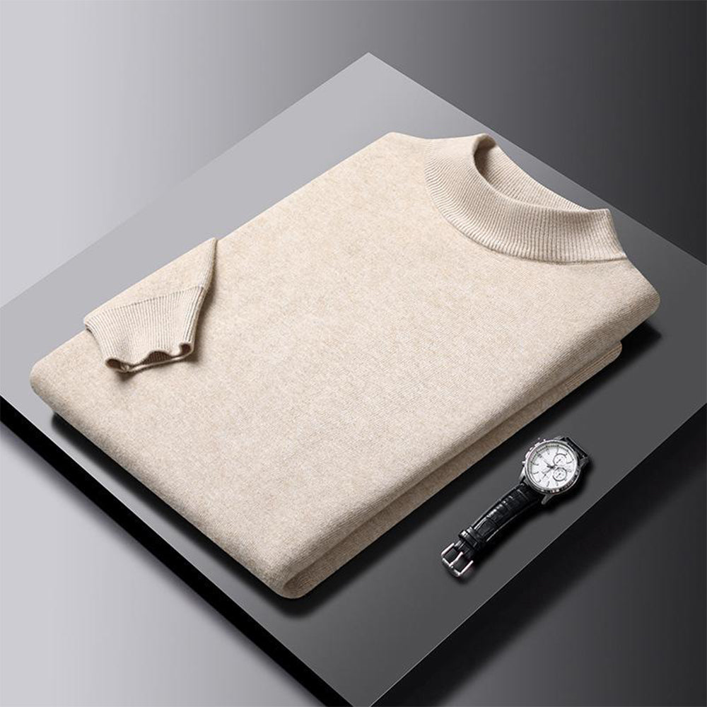 Macymars™ Men's Half Turtleneck Sweater