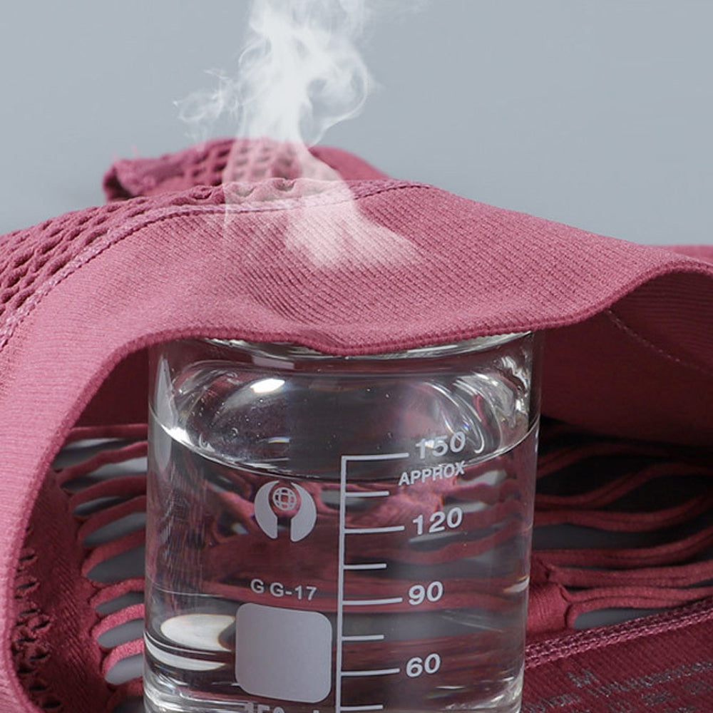 Macymars™ Cutout Mesh Tank Top Sports Bra