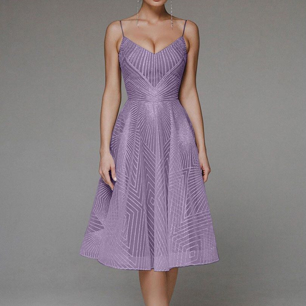 Macymars™ Sexy Temperament Sling Embroidered Sleeveless Long Dress Elegant Dress