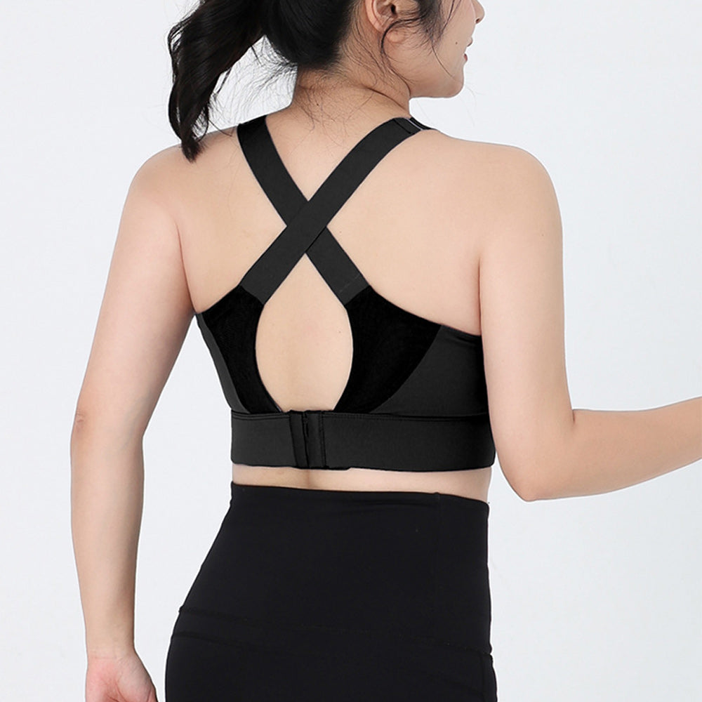 Macymars™ Adjustable Shoulder Straps Shockproof Sports Bra