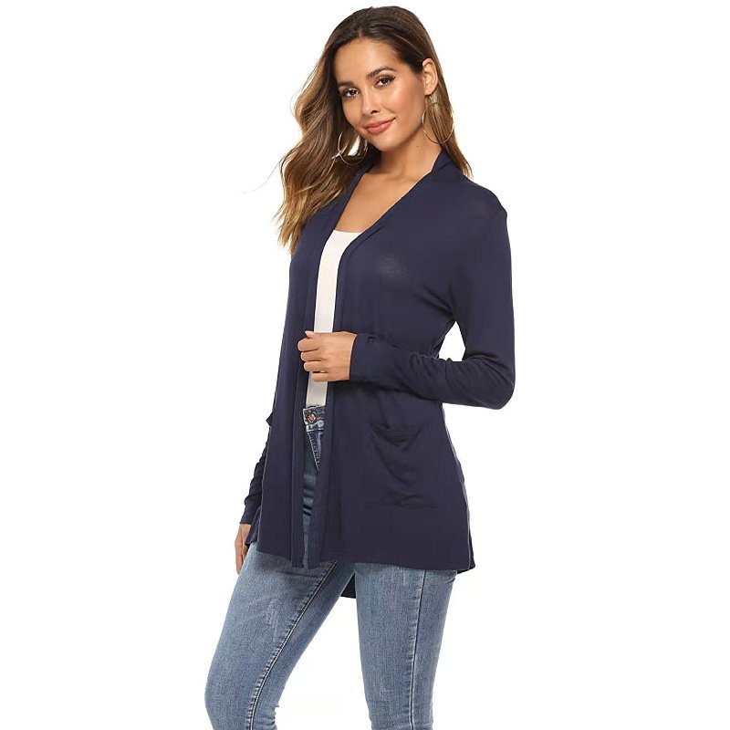 Macymars™ 2022 New Women's Casual Lightweight Open Front Long Sleeve Cardigans