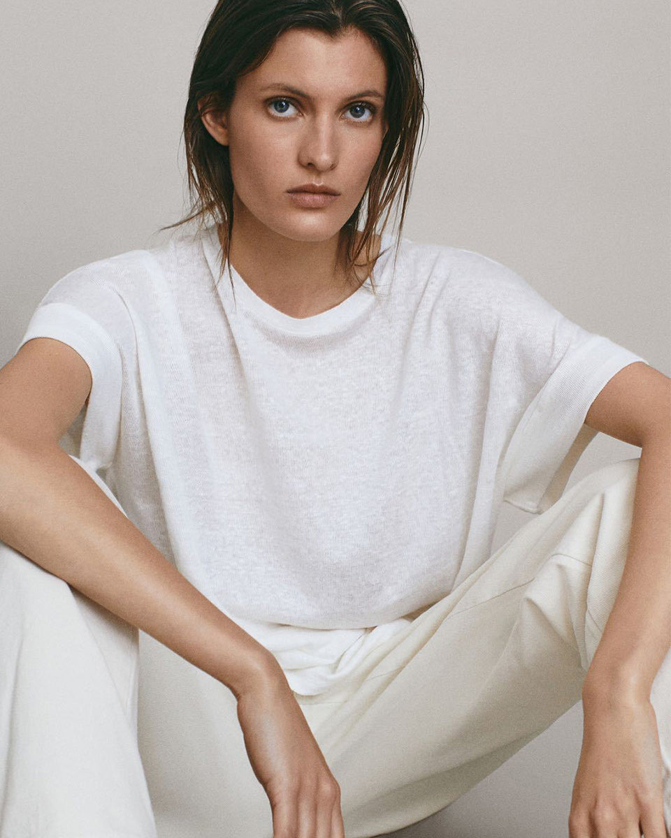 Macymars™ Women's Summer Thin Solid Color Loose Short Sleeve T-Shirt