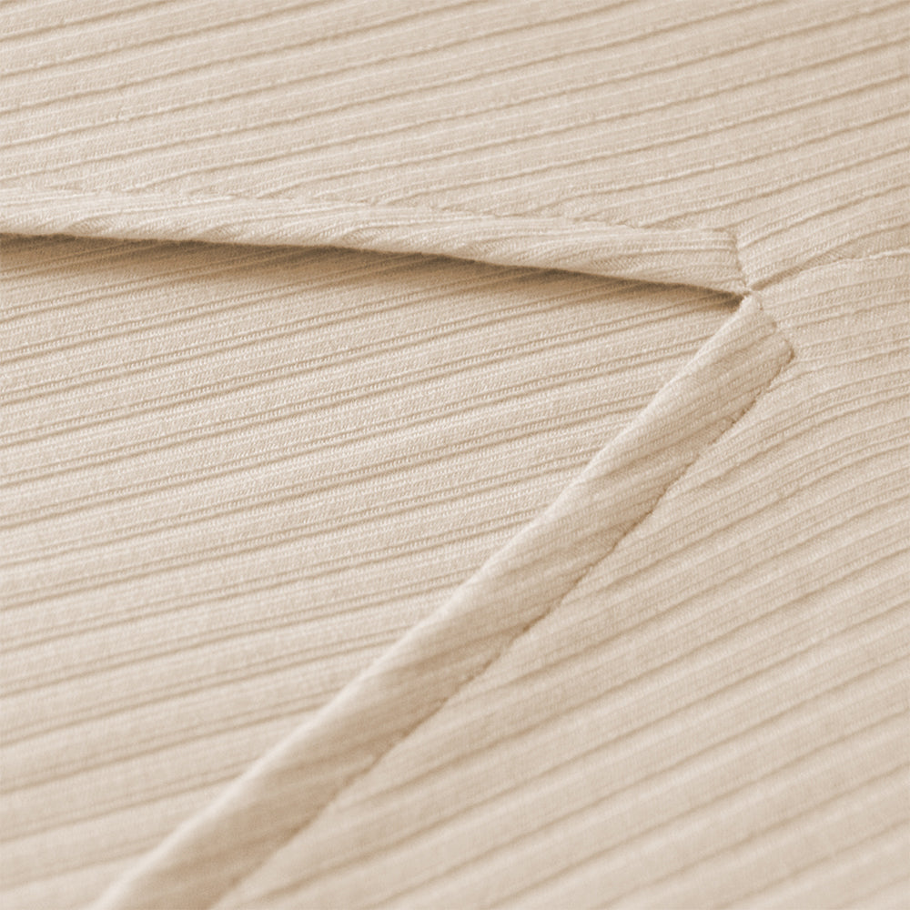 Macymars™ Women's Two Wear Sleeveless Backless Split Sheath Ribbed Dress