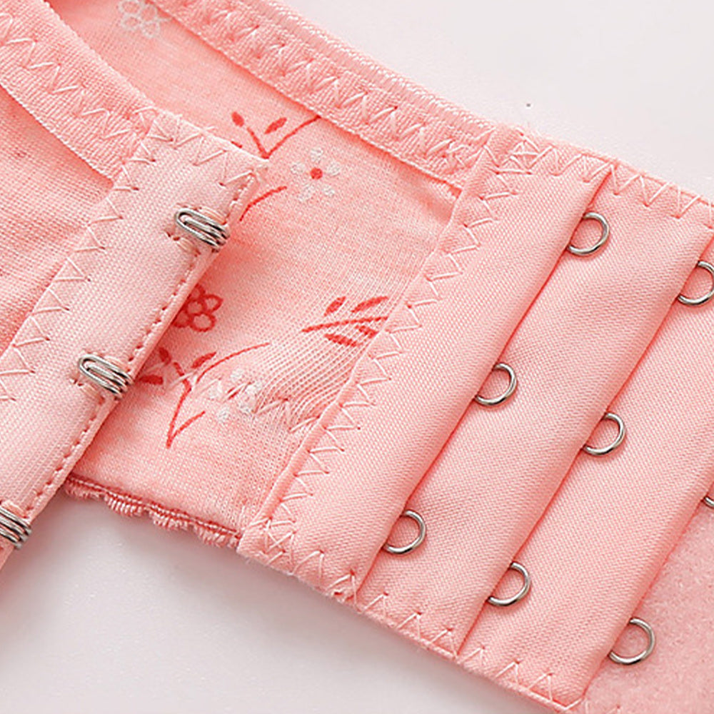 Macymars™ Women's Floral Cotton Thin Push Up Bra