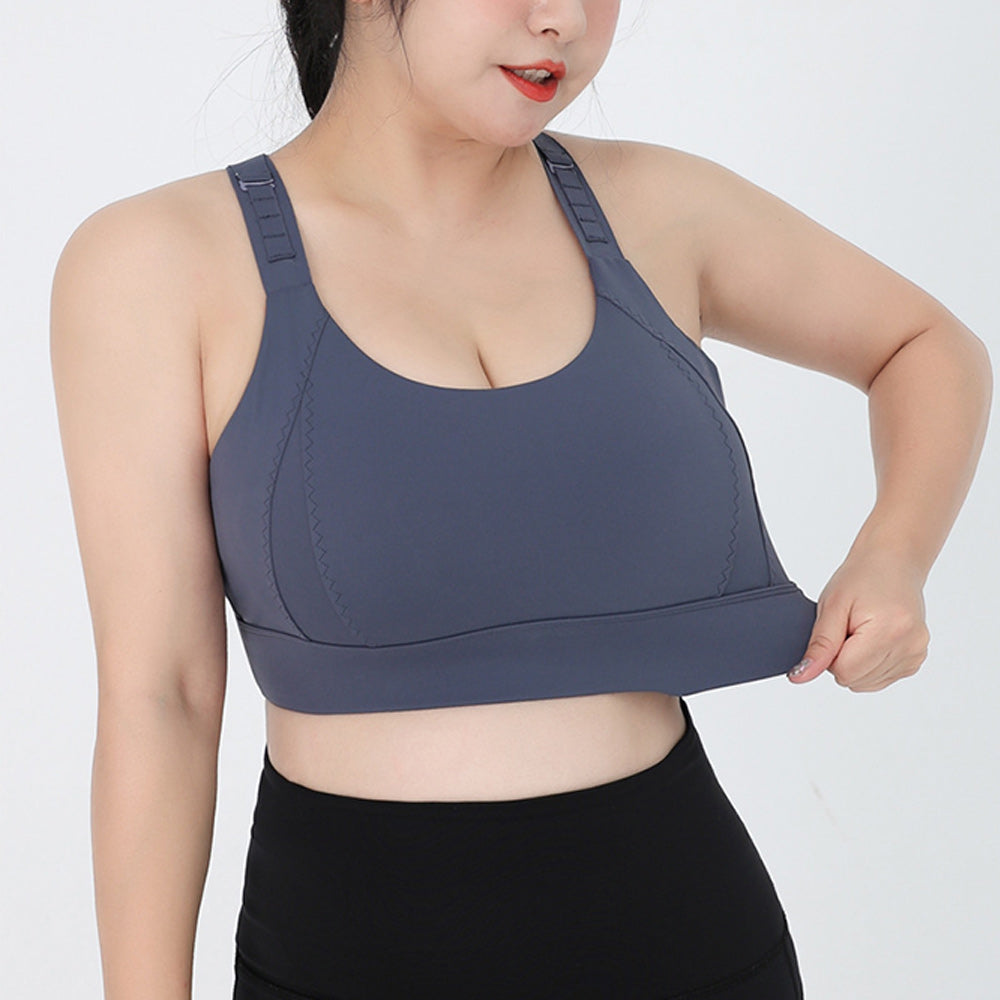 Macymars™ Adjustable Shoulder Straps Shockproof Sports Bra