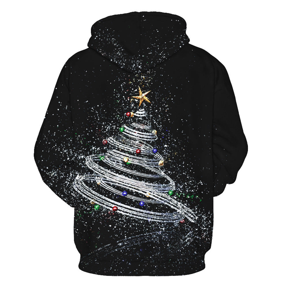 Macymars™ Men's 3D Christmas Print Hoodie