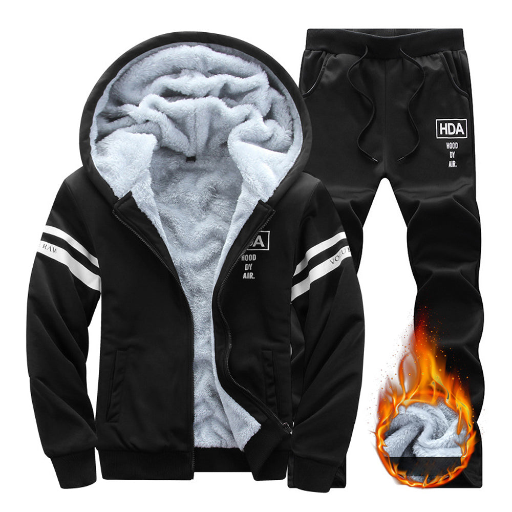 Macymars™ Men's Hooded And Padded Sweatshirt Sports Suit