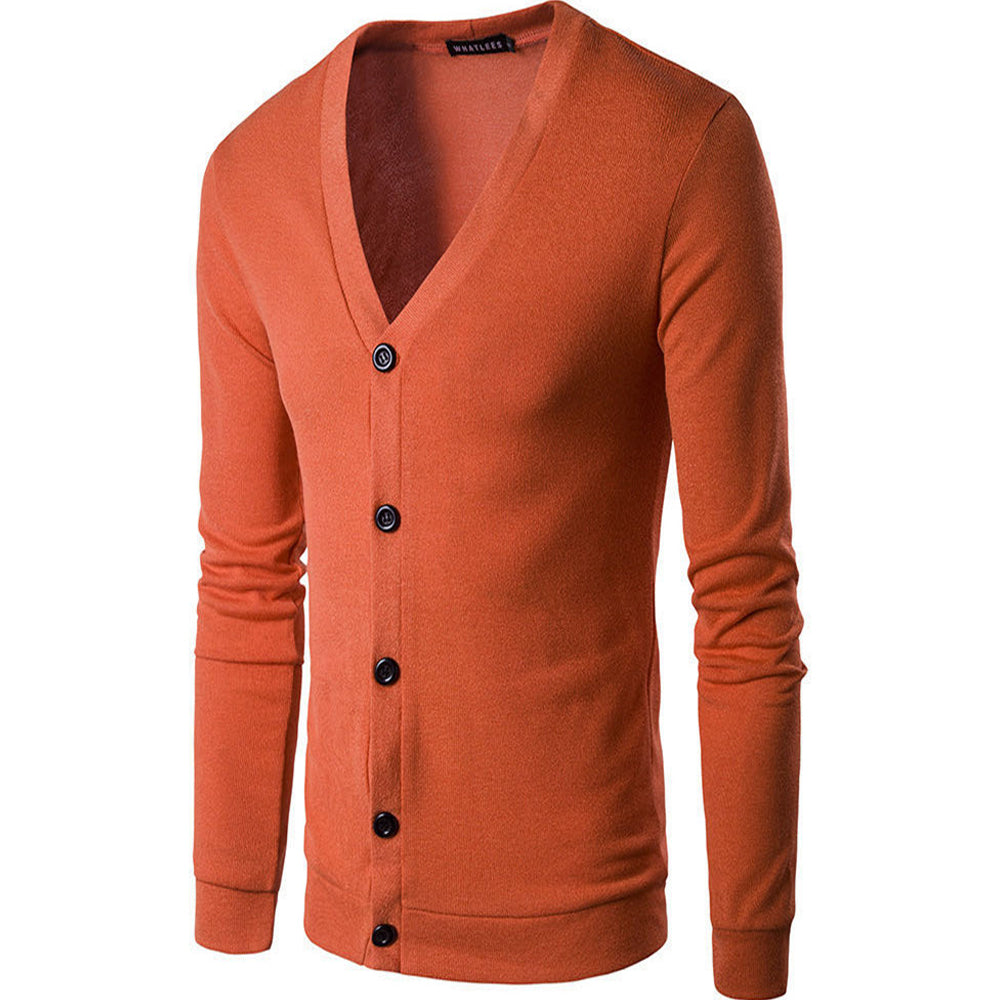 Macymars™ Men's Knitted Button Sweater Cardigan Jacket