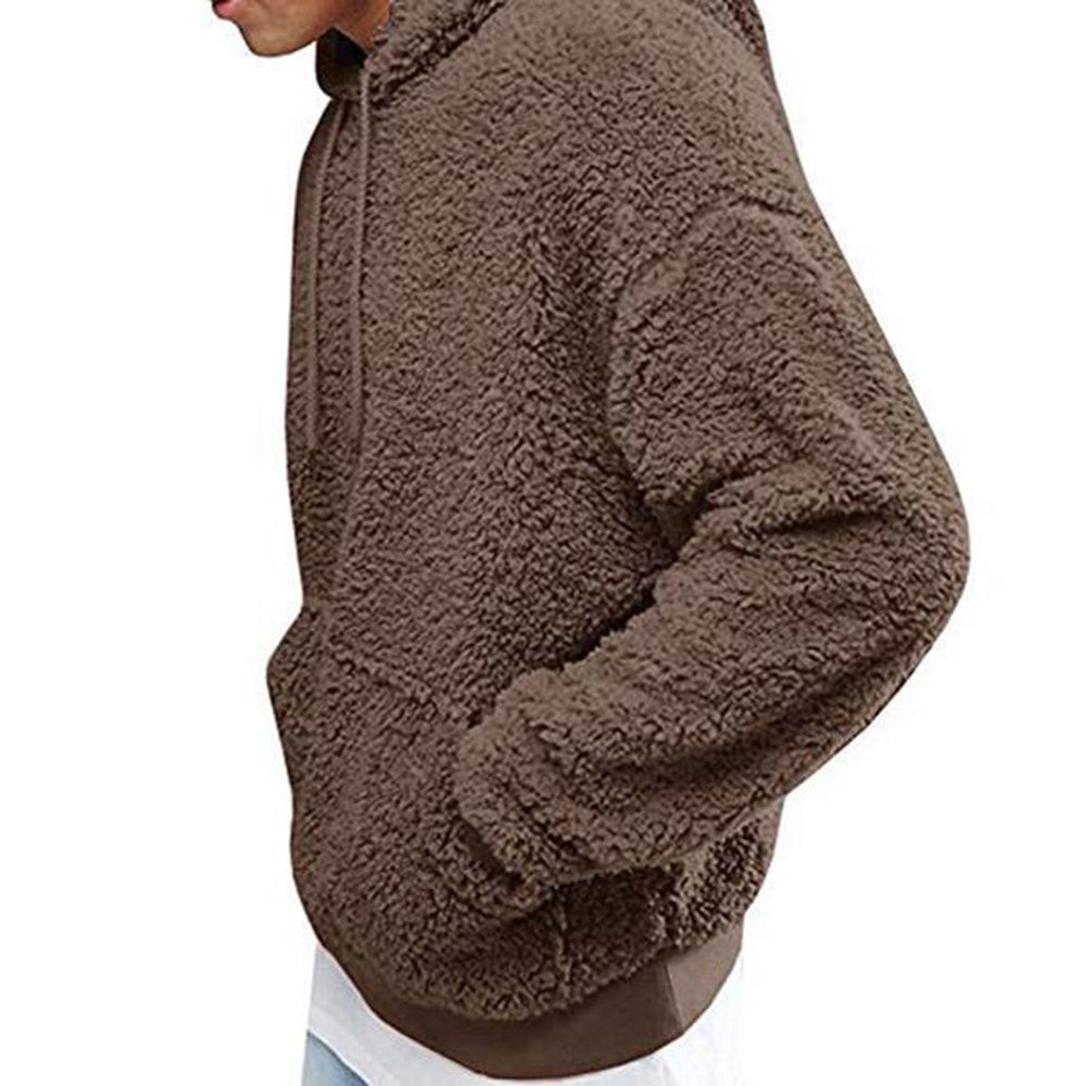 Macymars™ Men's Autumn and Winter Plush Hooded Sweater