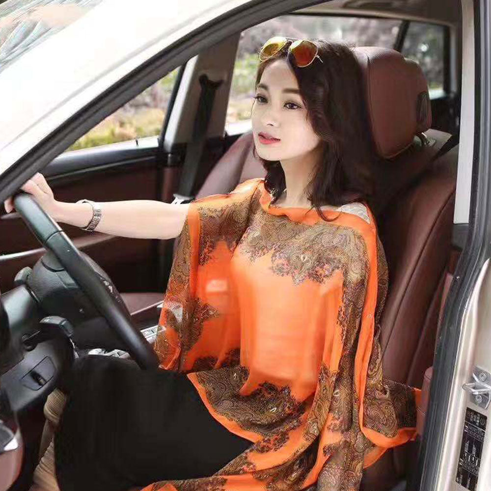 Macymars™ Versatile Sun Protection Chiffon Shawl