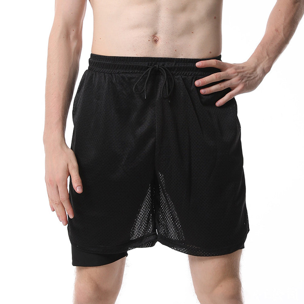 Macymars™ Men's double-layer sweat shorts