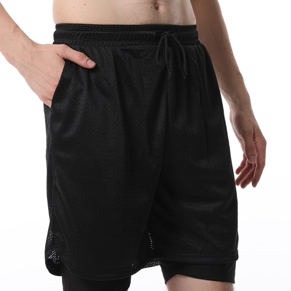 Macymars™ Men's double-layer sweat shorts