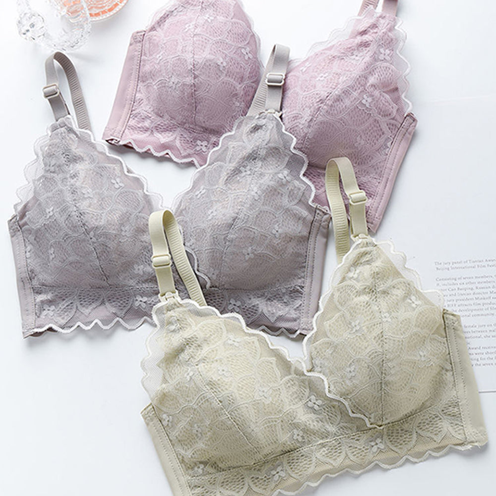 Macymars™ Women's Lace Thin Push Up Nursing Bra
