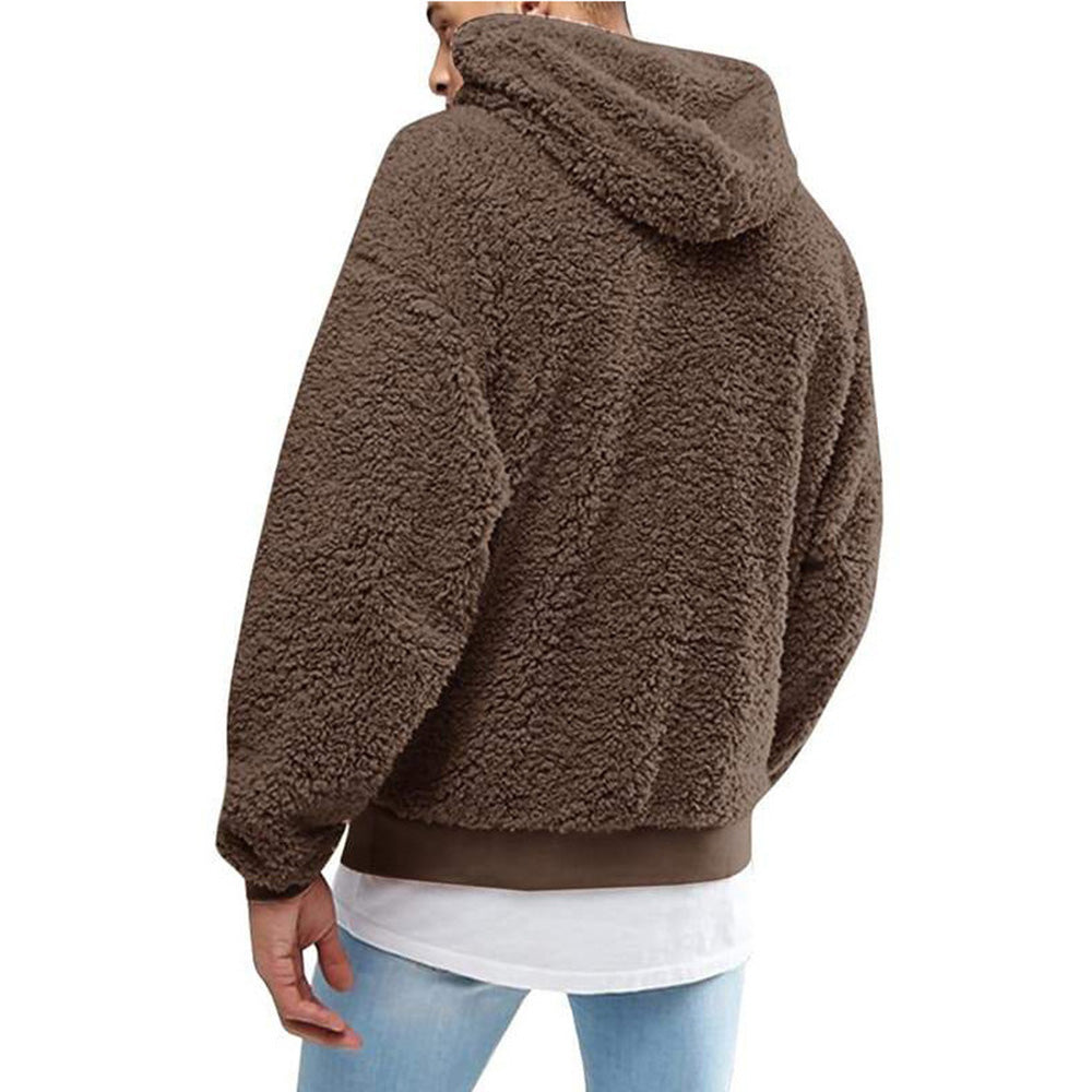 Macymars™ Men's Autumn and Winter Plush Hooded Sweater