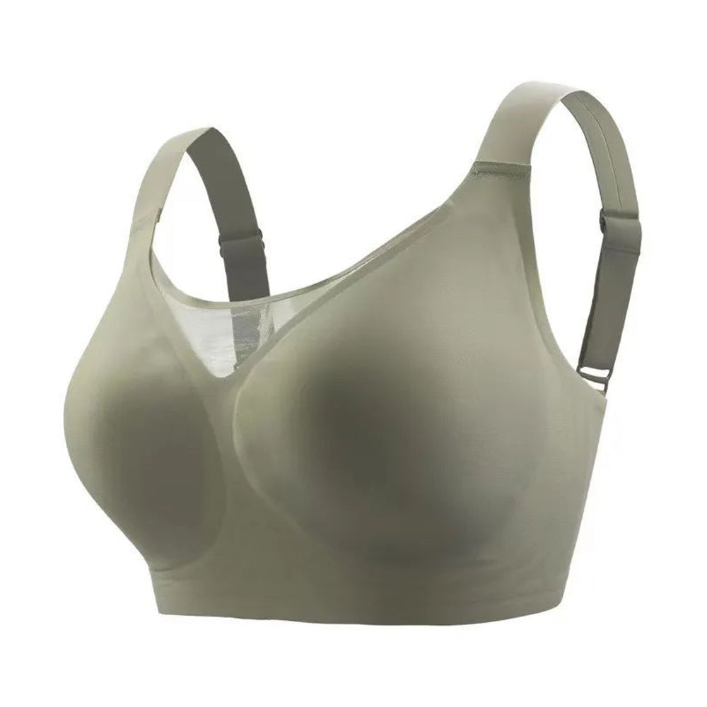 Macymars™ Big Chest Shows Small No Trace Thin Section Wide Shoulder Strap Bra