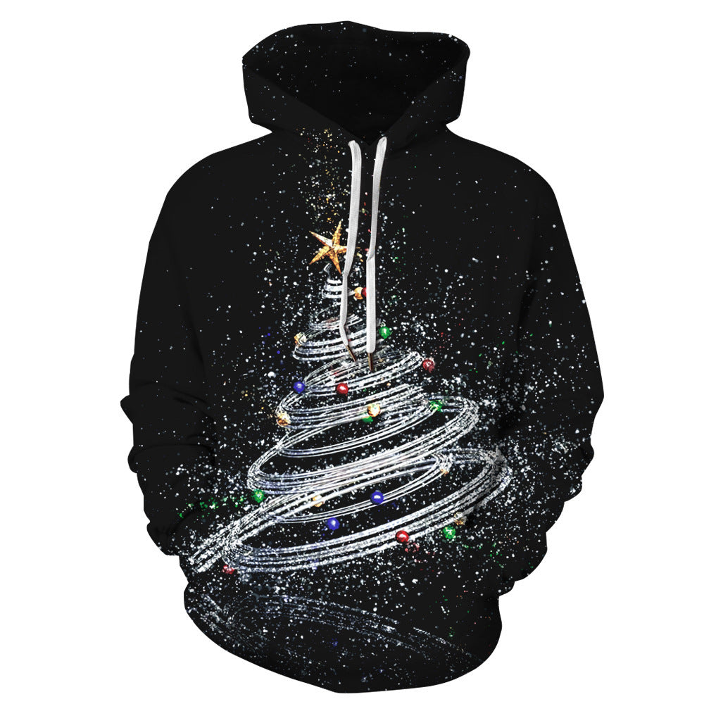 Macymars™ Men's 3D Christmas Print Hoodie