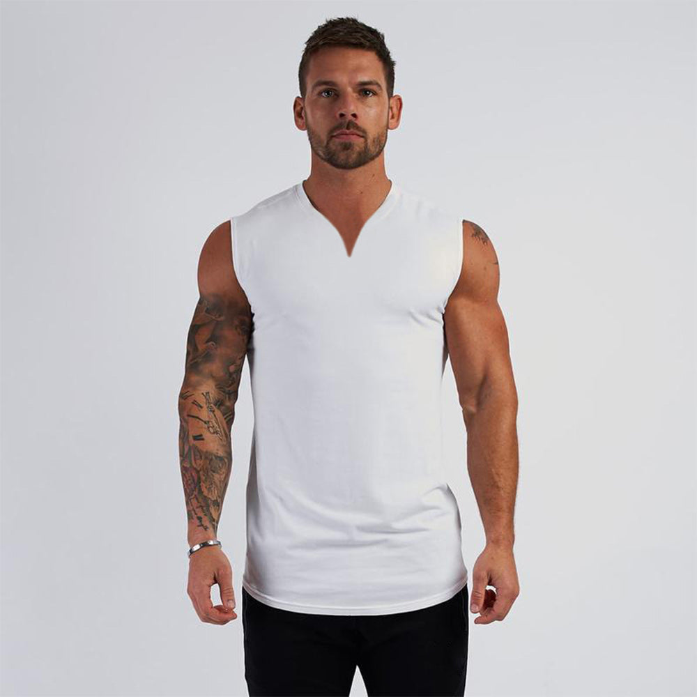 Macymars™ Men's V-Neck Sleeveless Sports Tank Top