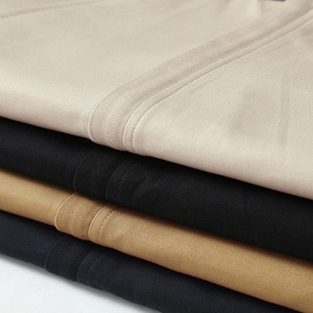 Macymars™ Men's Long Sleeve Solid Color Stand Collar Zip Jacket