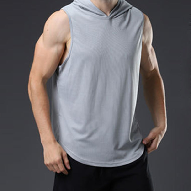Macymars™ Loose Fitness Moisture Wicking Quick Dry Sports Tank Vest Men's T-Shirt