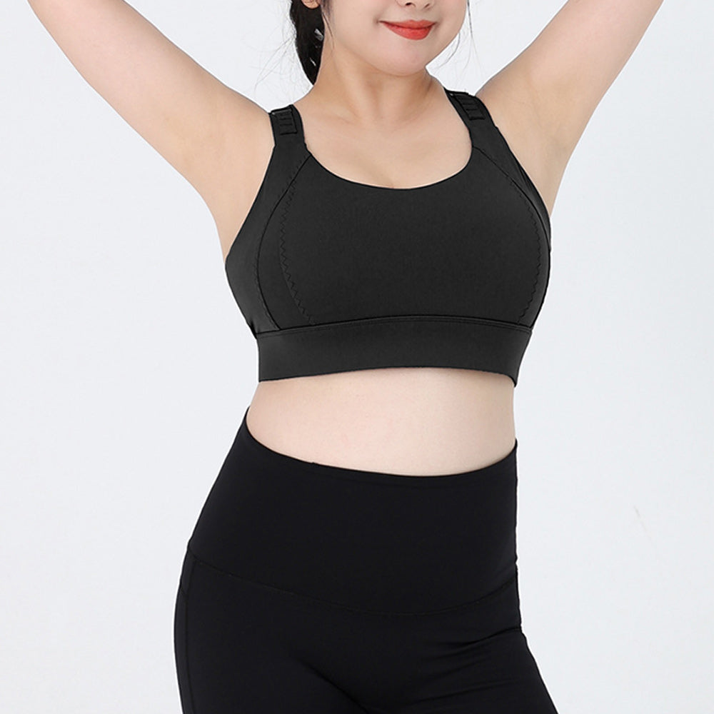 Macymars™ Adjustable Shoulder Straps Shockproof Sports Bra