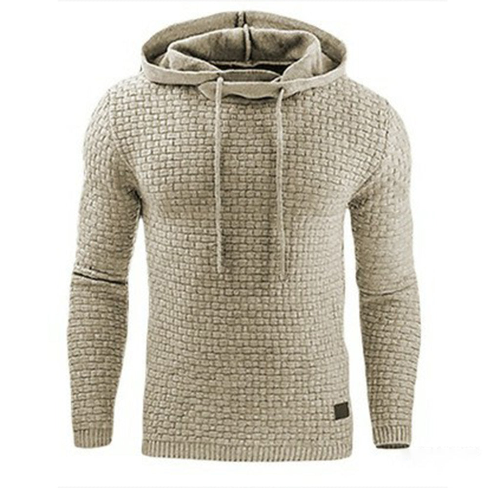 Macymars™ Men's Jacquard Long Sleeve Hoodie