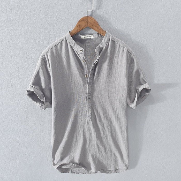 Macymars™ Provence Linen Cotton Shirt