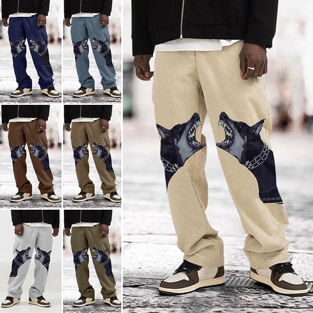 Macymars™ Men's Casual Dog Print Loose Pants
