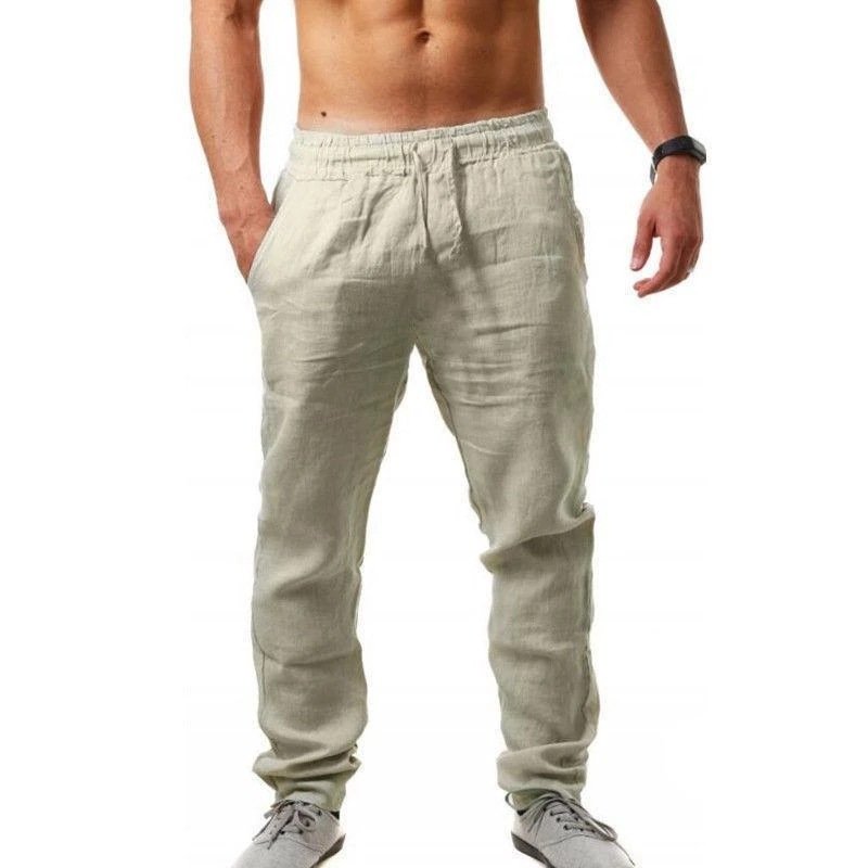 Macymars™ Men's Casual Drawstring Loose Cotton Linen Pants